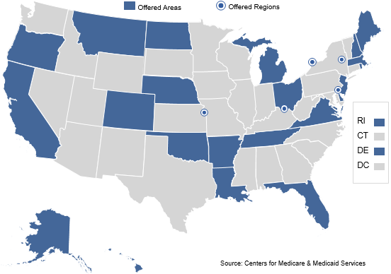 Map of CMS Delivery Model